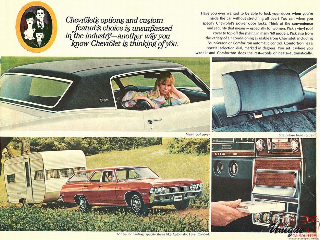 1968 Chevrolet Full-Line Brochure Page 9
